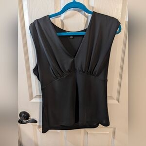 Banana Republic Black V-Neck Top